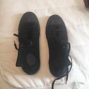 New Converse Black High Tops
